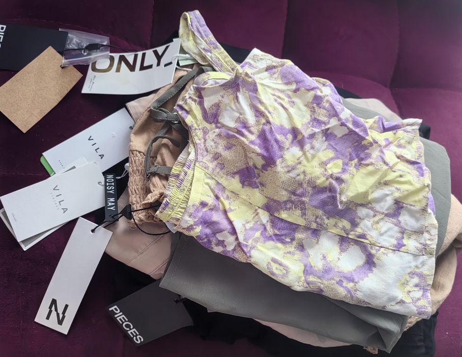 Zestaw ubrań XS,S, M, only, ,pieces ,noisy may, vila