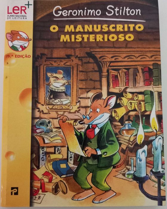 O Manuscrito Misterioso - Geronimo Stilton - portes incluídos