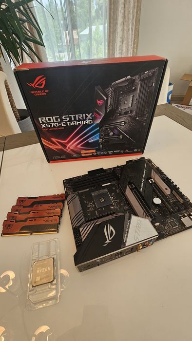 Combo performance AMD Ryzen 9 5950X + ASUS ROG Strix X570-E + 64GB RAM Viper 4000MHz