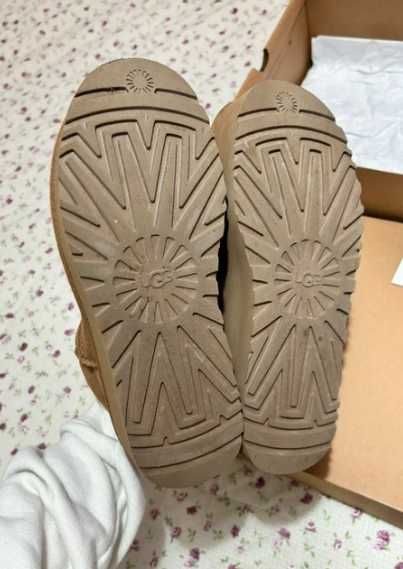 Nowe UGG oryginalne damskie brazowe na zimę buty na jesien za kostkę40