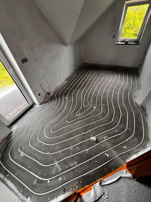 Bezpyłowe frezowanie pod ogrzewanie podłogowe – Limanowa i okolice