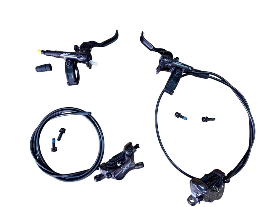 Hamulce Shimano Deore XT BL-M8100, BR-M8120 czterotłoczkowe nowe (539)