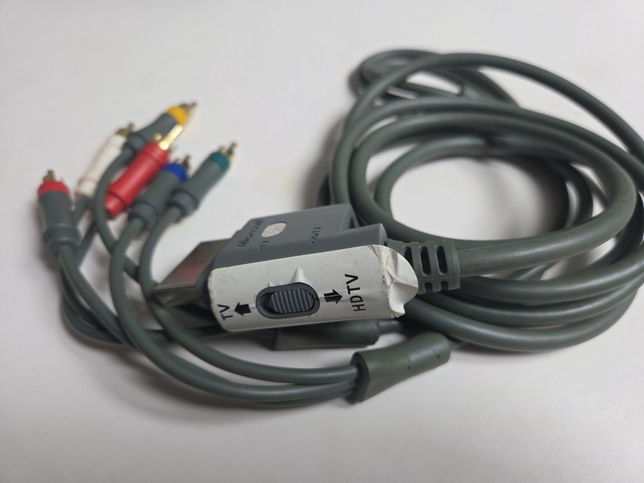 Kabel Component AV HD Xbox 360 oryginał