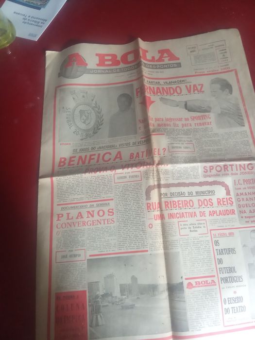 A Bola 1972! Vitoria Setúbal á procura do Título!