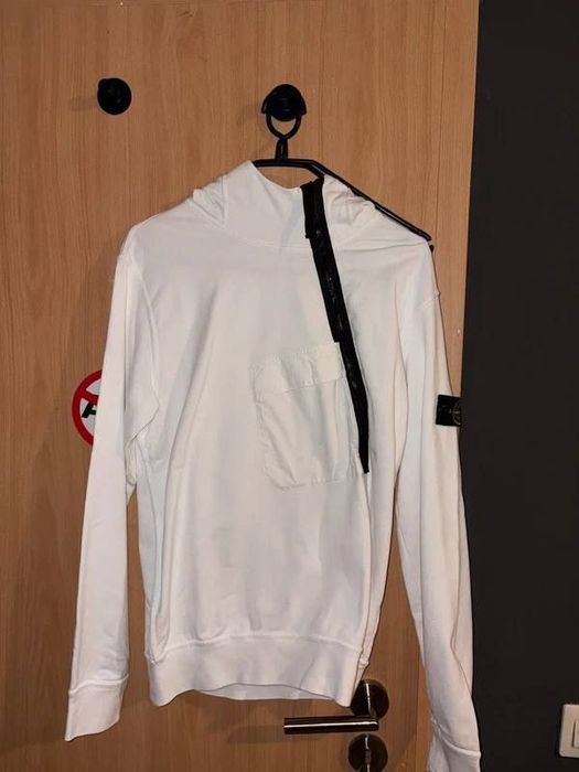 Stone Island Acymmetric zip junior