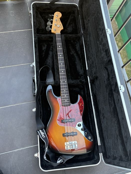 Gitara basowa Fender Jazz Bass (Made in Japan) JB62M Middle Scale 3TS 1993-1994 Fujigen