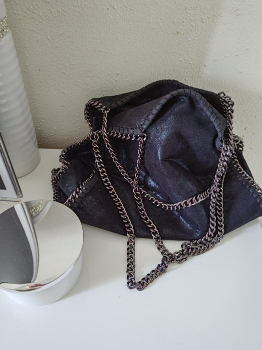 Torebka czarna ecoskora