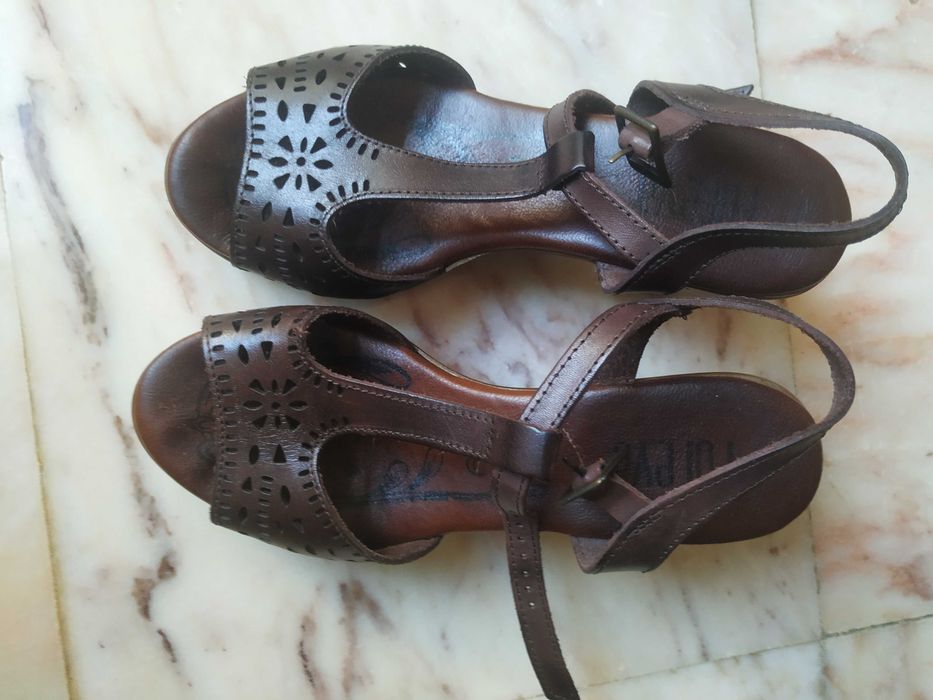 Sandálias salto alto Foreva