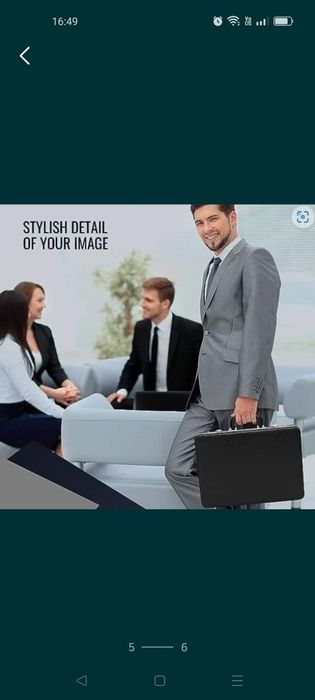 Teczka biznesowa skóra ekologiczna