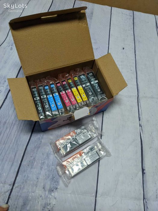 LxTek двойной комплект картриджей(12шт) PGI570/CLI571XL для Canon ДЁШЕВО!