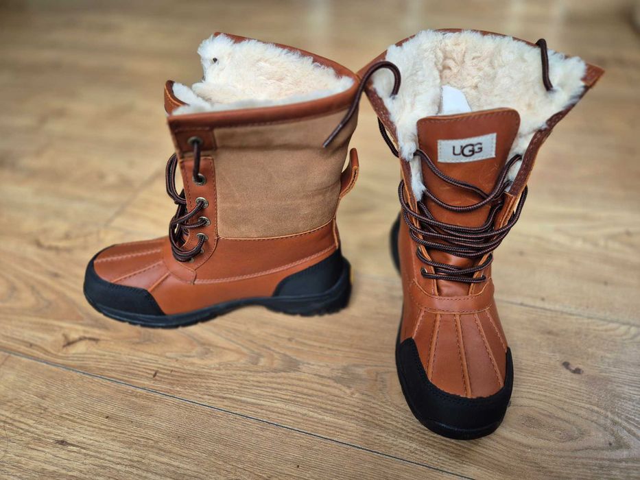 Buty zimowe męskie UGG Butte 40, nowe,  oryginalne, śniegowce, vubram