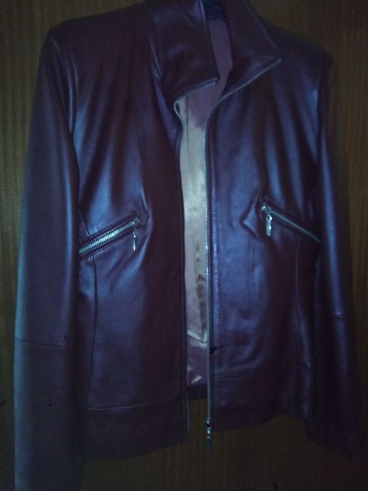 Casaco de pele genuína senhora