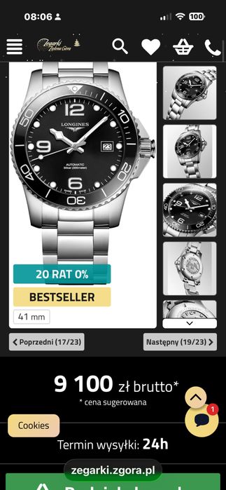 Zegarek Longines
