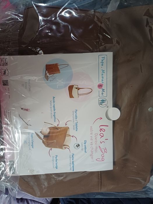 Torebka Nowa !z przewijakiem  leas Bag