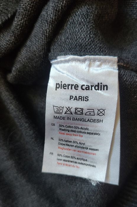 Pierre Cardin sweter szary