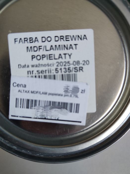 Farba do drewna MDF i laminatów