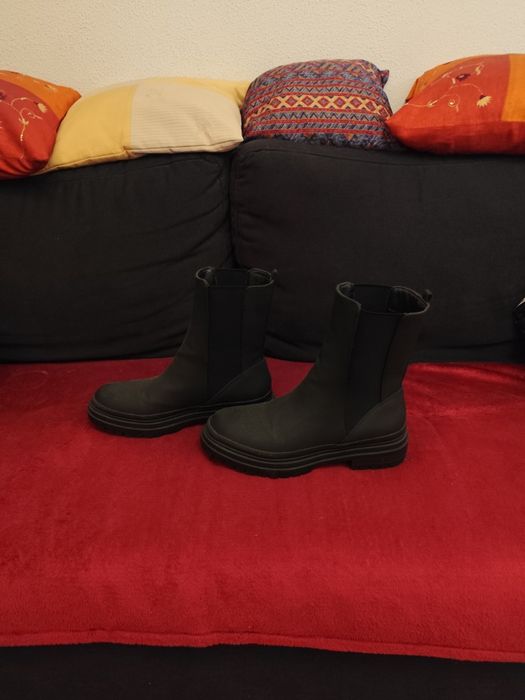 Bota galochas em preto