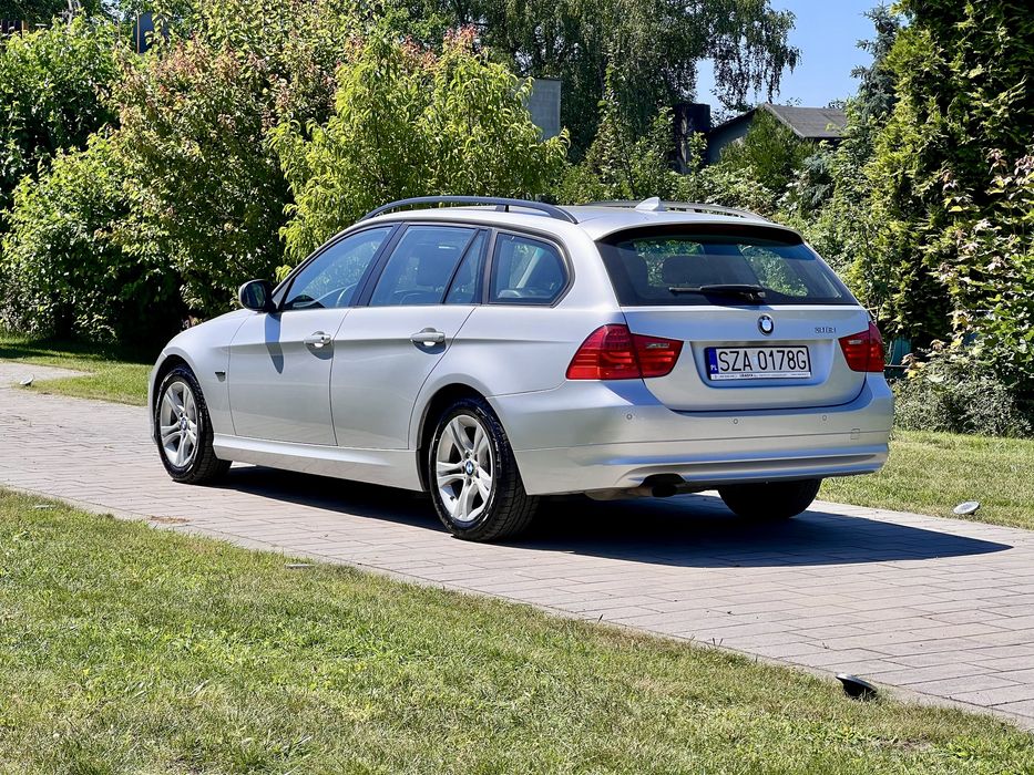 BMW 3 E91 Serwisowany, Navi, Czujniki, Bluetooth, Klima, Alufelgi, Zadbany