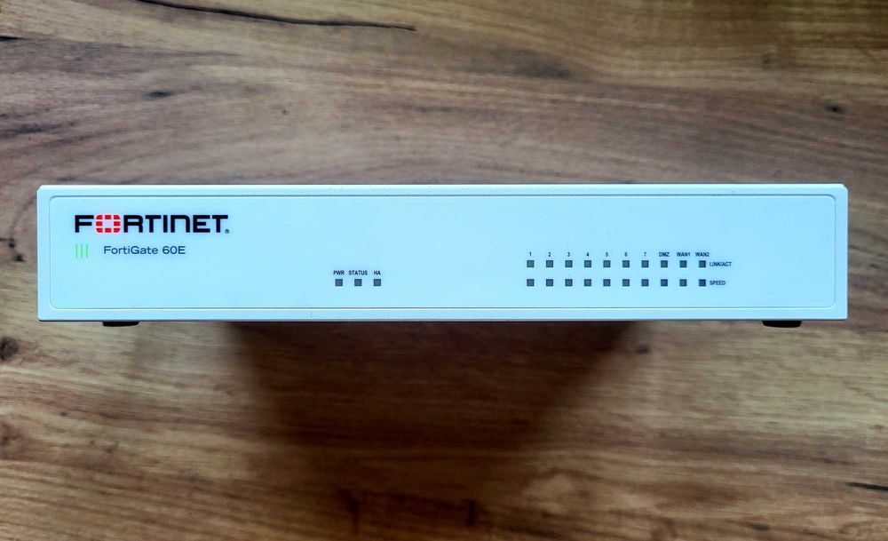 Fortinet FG-60E Fortigate-60E Zapora Sprawdzona Dobra!