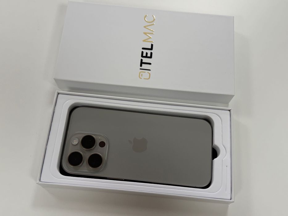 Apple iPhone 16 Pro 128GB 5G • Szary • BAT 100% • Gwarancja • Raty 0%