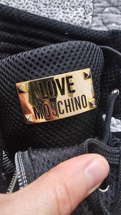 Moshino śliczne sneakersy