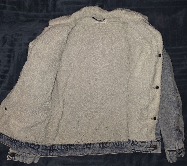 Kurtka jeansowa z kożuszkiem