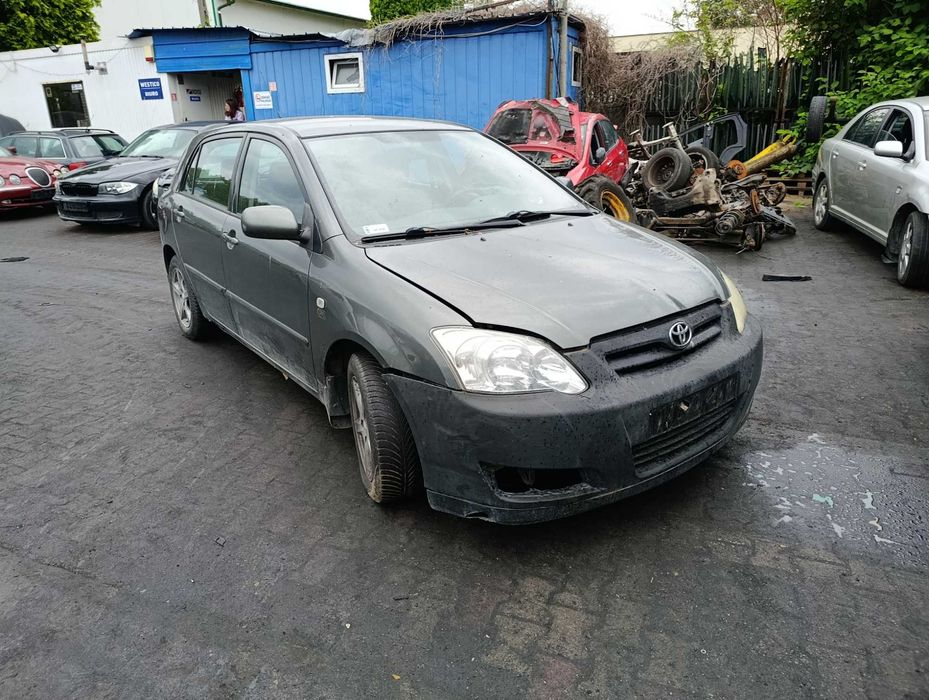 Toyota Corolla E12 1.4 VVTI kolor:1C3 silnik skrzynia lampy zderzak maska
