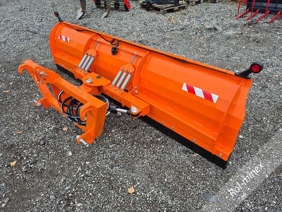 Pług do śniegu śnieżny ze sprężynami PPS 2w1 Euro-ramka TUZ Transport