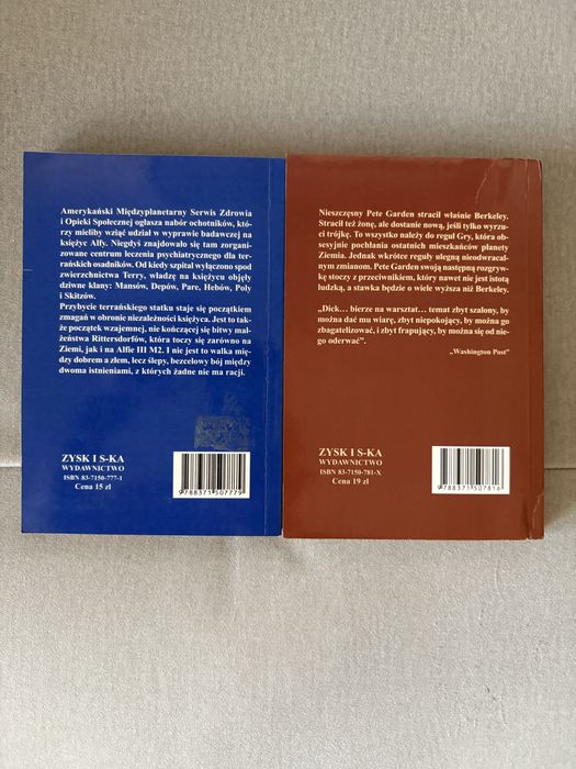 Philip K. Dick „Tytańscy gracze” oraz „Klany księżyca Alfy”