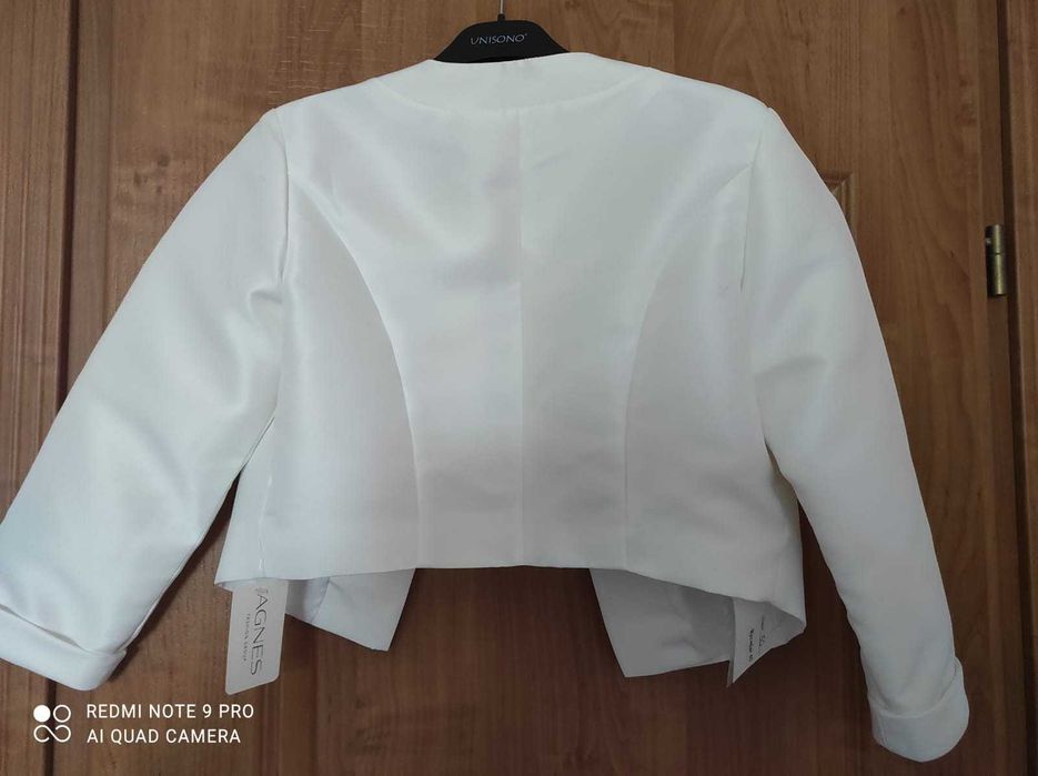 Bolerko ecru, roz. 40