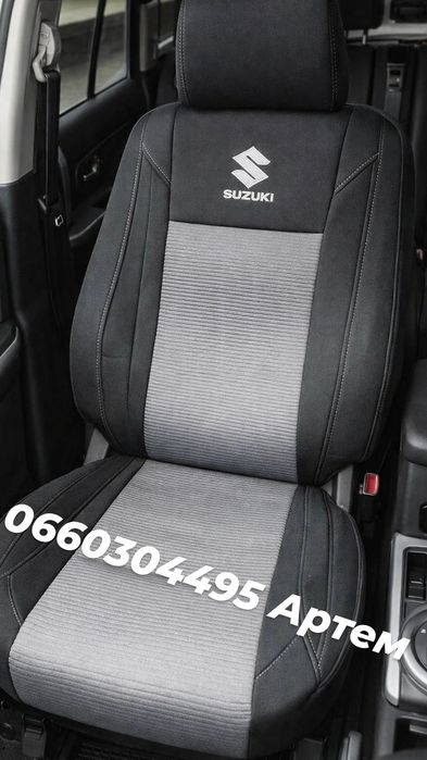 Чохли авточохли чехлы сузуки Suzuki Jimny, Grand Vitara, S-Cross, SX4