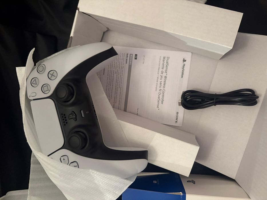Comando PS5 DualSense – White (Branco) NOVO, nunca usado