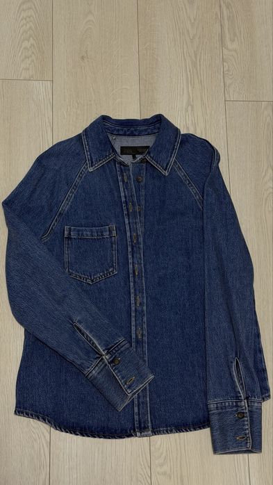 Сорочка zara зара джинсова
