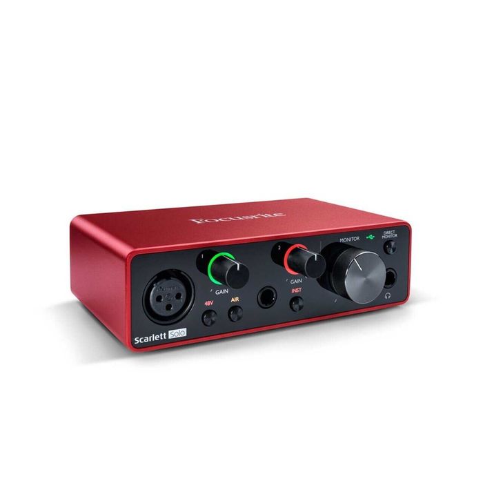 Звукова карта Focusrite Scarlett Solo 3rd Gen (USB аудіоінтерфейс)