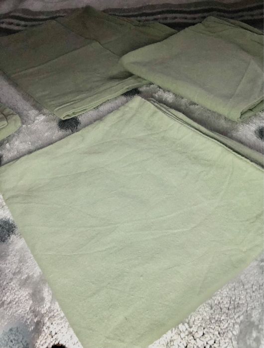 Poszwa Poszewka seledyn zielona 35x40 bawełniane zestaw 4 szt