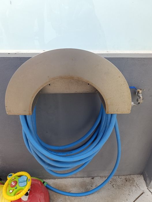 Suporte de inox para mangueira