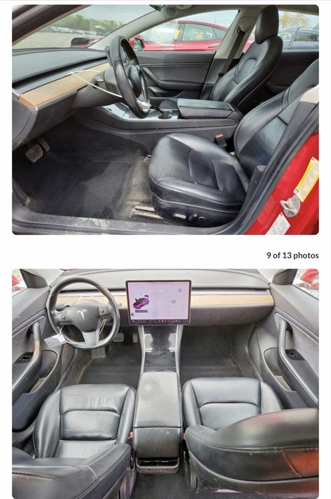 Розборка шрот Tesla model 3