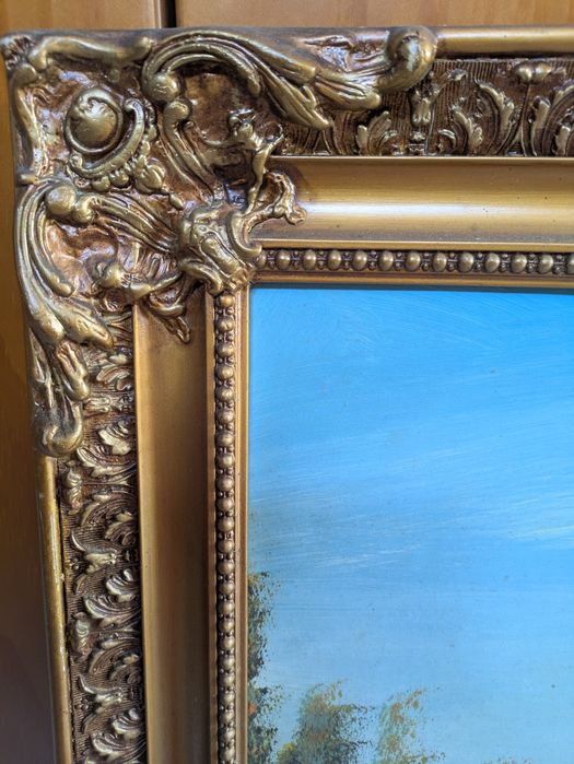 Quadro pintado a óleo
