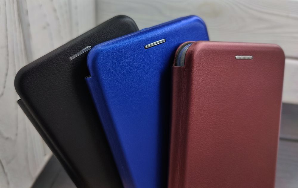 Чехол книжка на Xiaomi Redmi 9C/ 10A/ 9A На магните. Эко кожа чохол