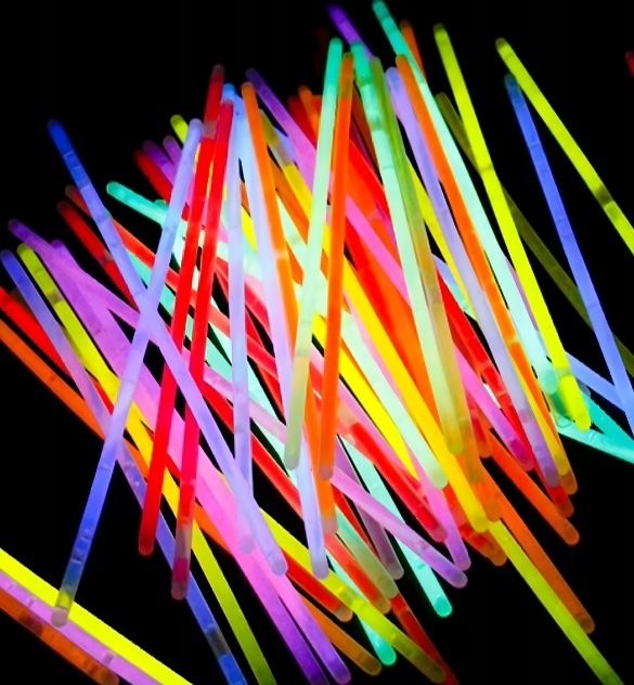 Opaski fluorescencyjne 50 sztuk