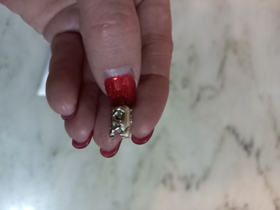 Conta de prata Silverado,  signo Touro