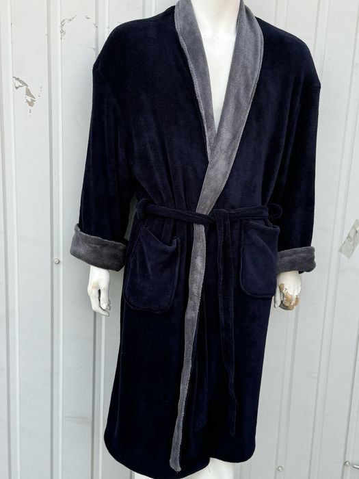 Мужской халат на флисе