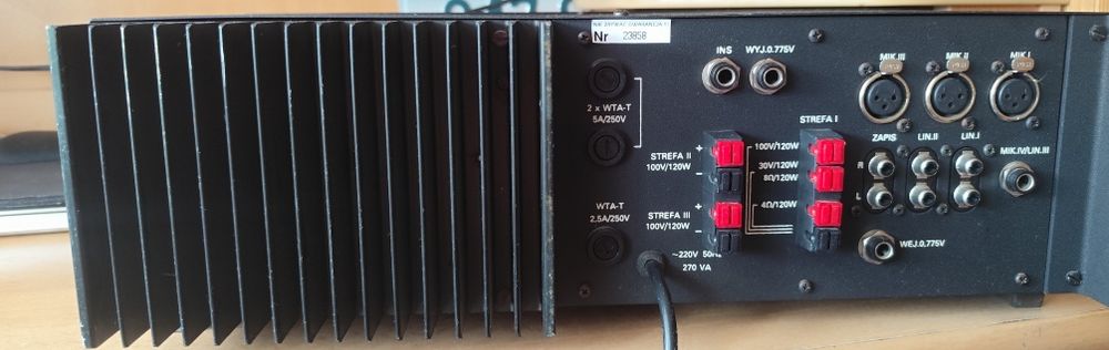 Wzmacniacz radiowęzłowy Elaktronika WM-5122