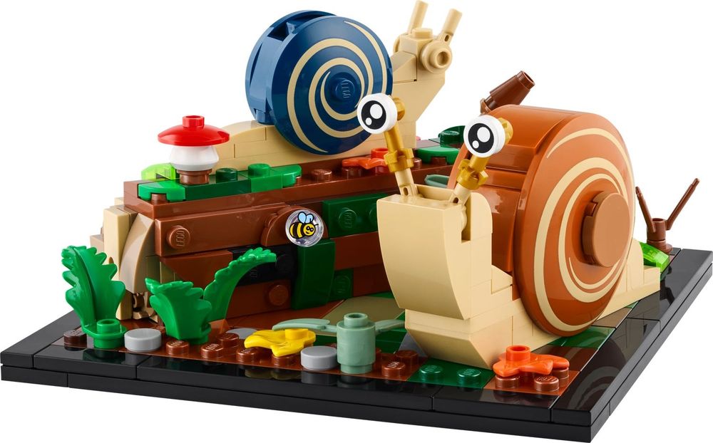 Lego friendly snails Лего улитки