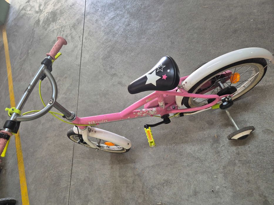 Bicicleta b-twin para criança