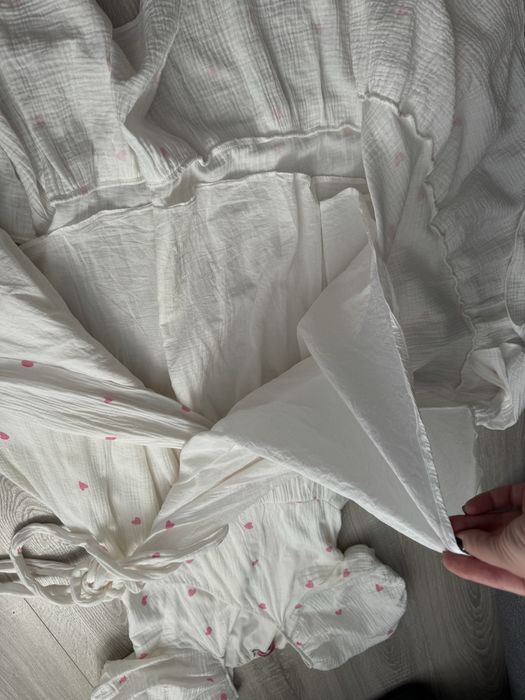 Сукня муслінова на запах