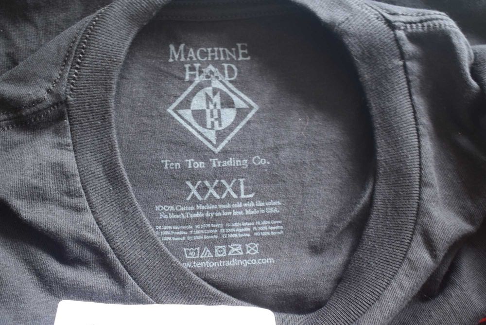 T-shirt z nadrukiem zespołu Machine Head 3XL