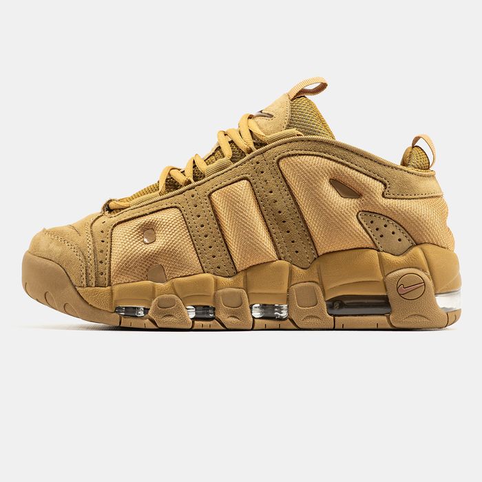 Кросівки Nike Air More Uptempo Low Brown premium