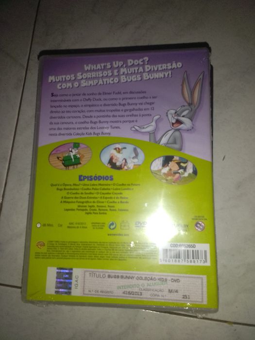 DVD Novo Bugs Bunny Lonely Tunes