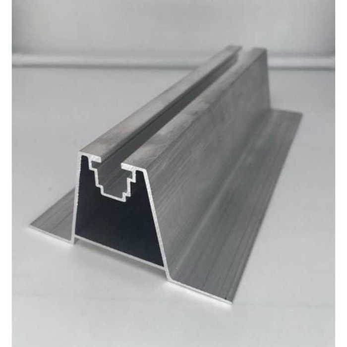 Блок безпрофільної системи 250 мм алюмінієвий для сонячних панелей